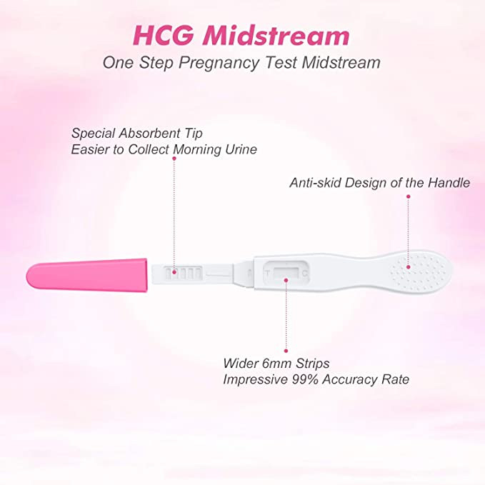 Buy Ashure One Step HCG Pregnancy Test Midstream Online At Best Price