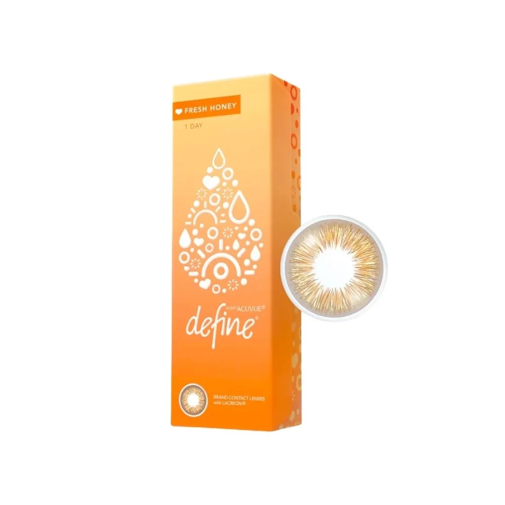 1-Day Acuvue Define - Fresh Honey 30 Lenses - Daily