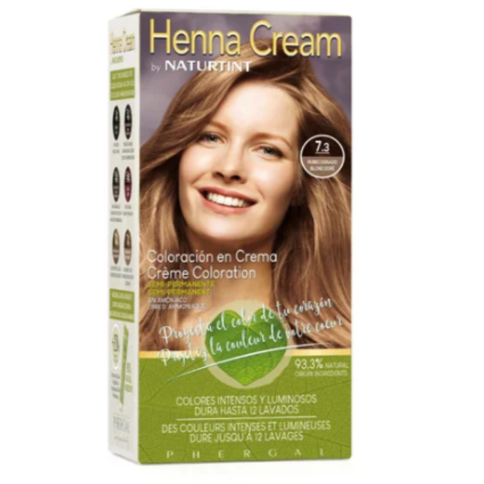 Naturtint  7.3 Golden Blonde Henna Cream