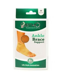 Ortho Ankle Brace Support Medium (21-23 cm)
