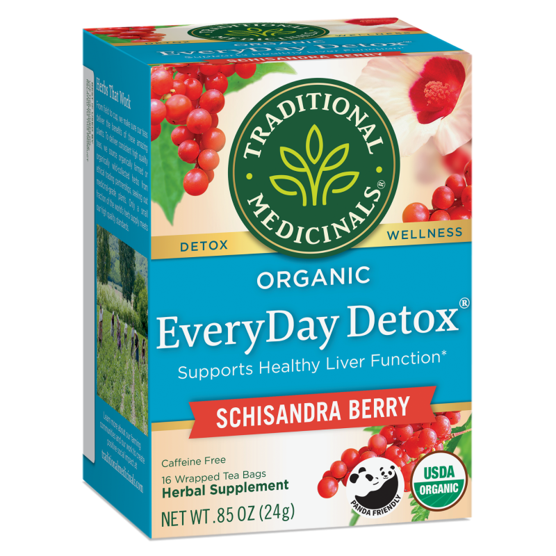 Traditional Medicinals Everyday Detox 16 Tea Bags