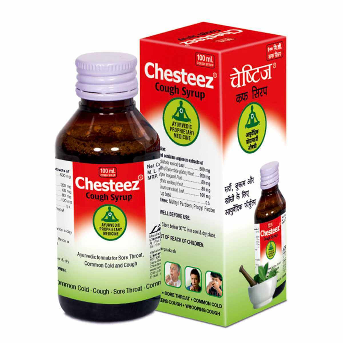 CHESTEEZ COUGH SYRUP 100 ML