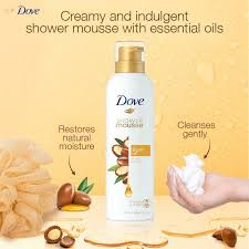 Dove Shower Mousse with 200 ml Argan Oil