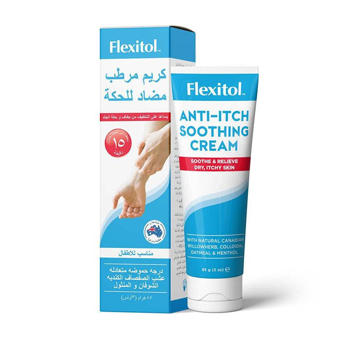 FLEXITOL ANTI ITCH SOOTHING CREAM 85 GM