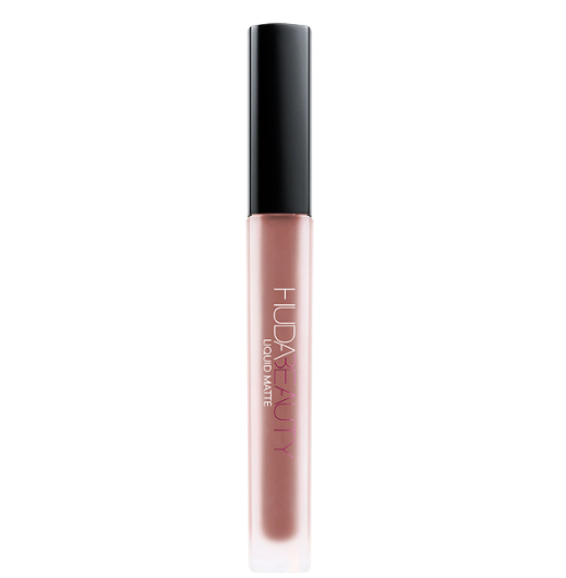 Huda Beauty Liquid Matte Ultra-Comfort Transfer Proof Lipstick -Pinky Nude