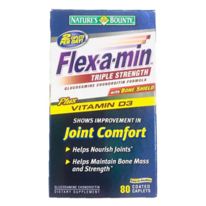Nature’s Bounty Flex A Min 80's Triple Strength