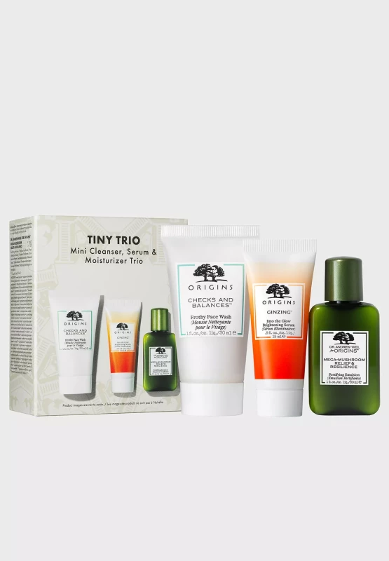 Tiny Trio Mini Cleanser Serum & Moisturizer Trio