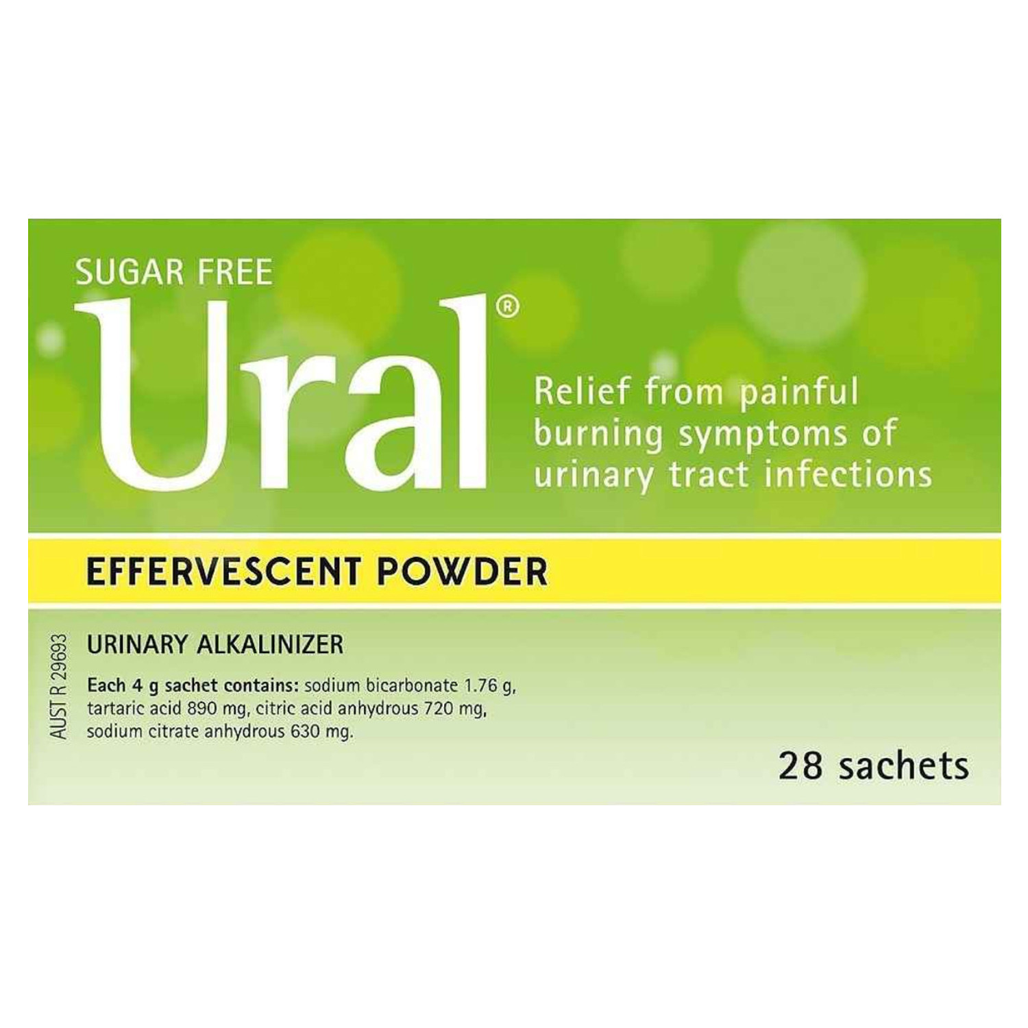 Ural Effervescent Powder Sachets 28's