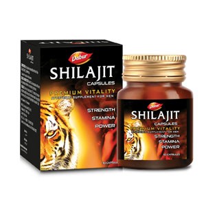 Dabur Shilajit Premium Vitality for Men 30 Capsules