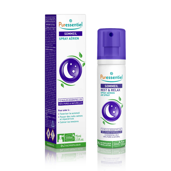 Puressentiel Rest and Relax Air Spray With 12 Essential Oils 75ml