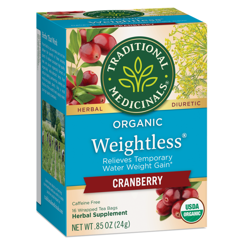 Traditional Medicinals Weightless Cranberry 16 Tea Bags