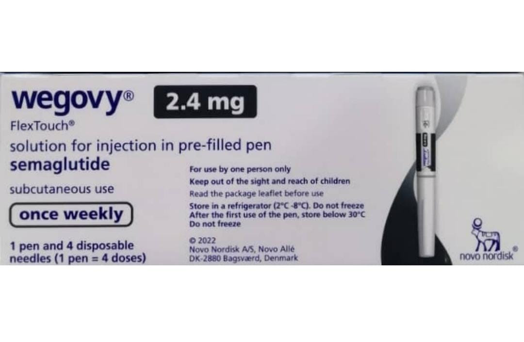 Wegovy 2.4 mg - semaglutide (solution for injection in prefilled pen) Required Prescription