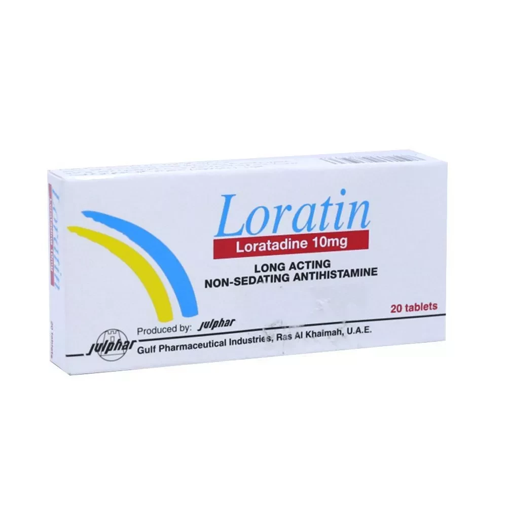 LORATIN (LORATADINE 10MG) 20'S TABLETS