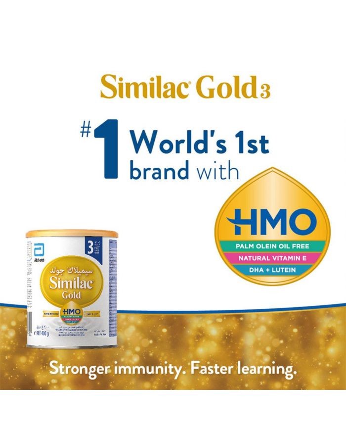 Buy Similac Gold 3 HMO 400 gm Online at Best Price in UAE | Medi Life ...
