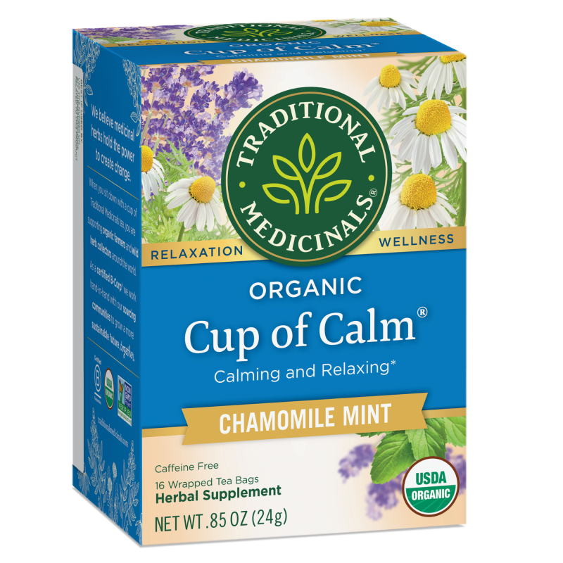 Traditional Medicinals Cup Of Calm 16 Tea Bags