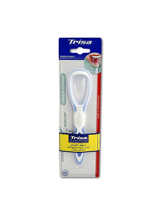 TRISA  Assorted Sensitive Double Action Tongue Cleaner