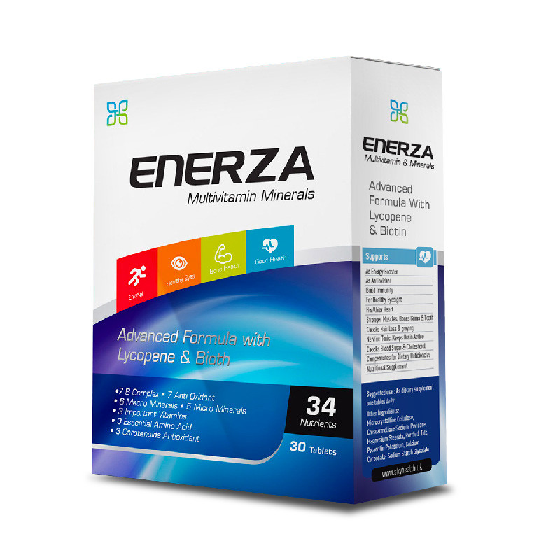 Enerza Multivitamin and Minerals Tablet 30'S