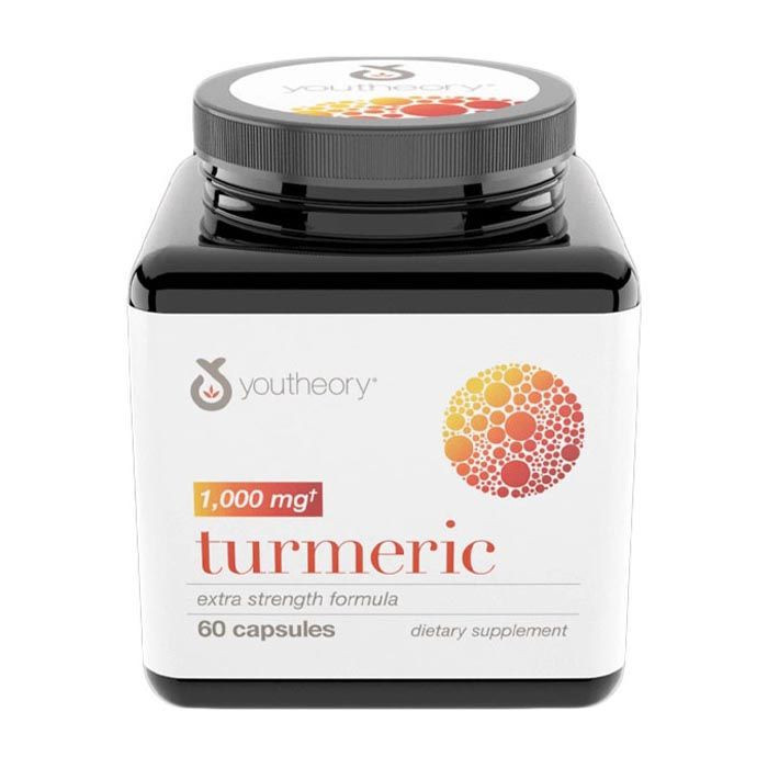 YOUTHEORY TURMERIC 1000 MG 60 CAPSULES