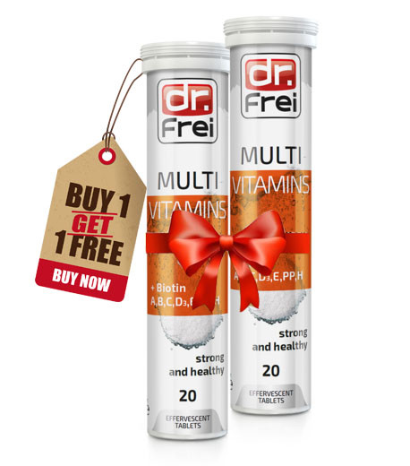 Dr Frei Multi Vitamins + Biotin Buy 1 Get 1