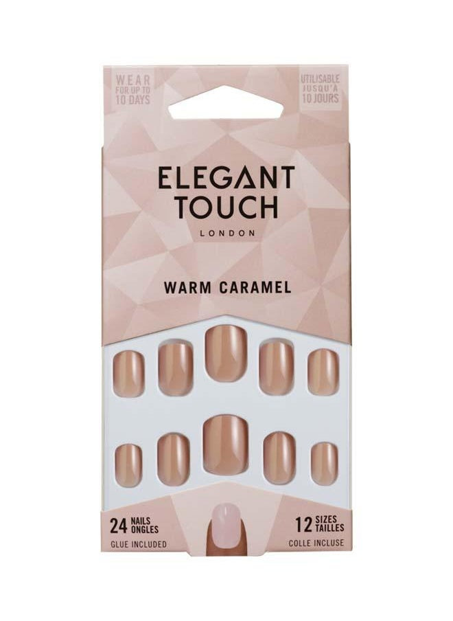 ELEGANT TOUCH Caramel Warm Nails