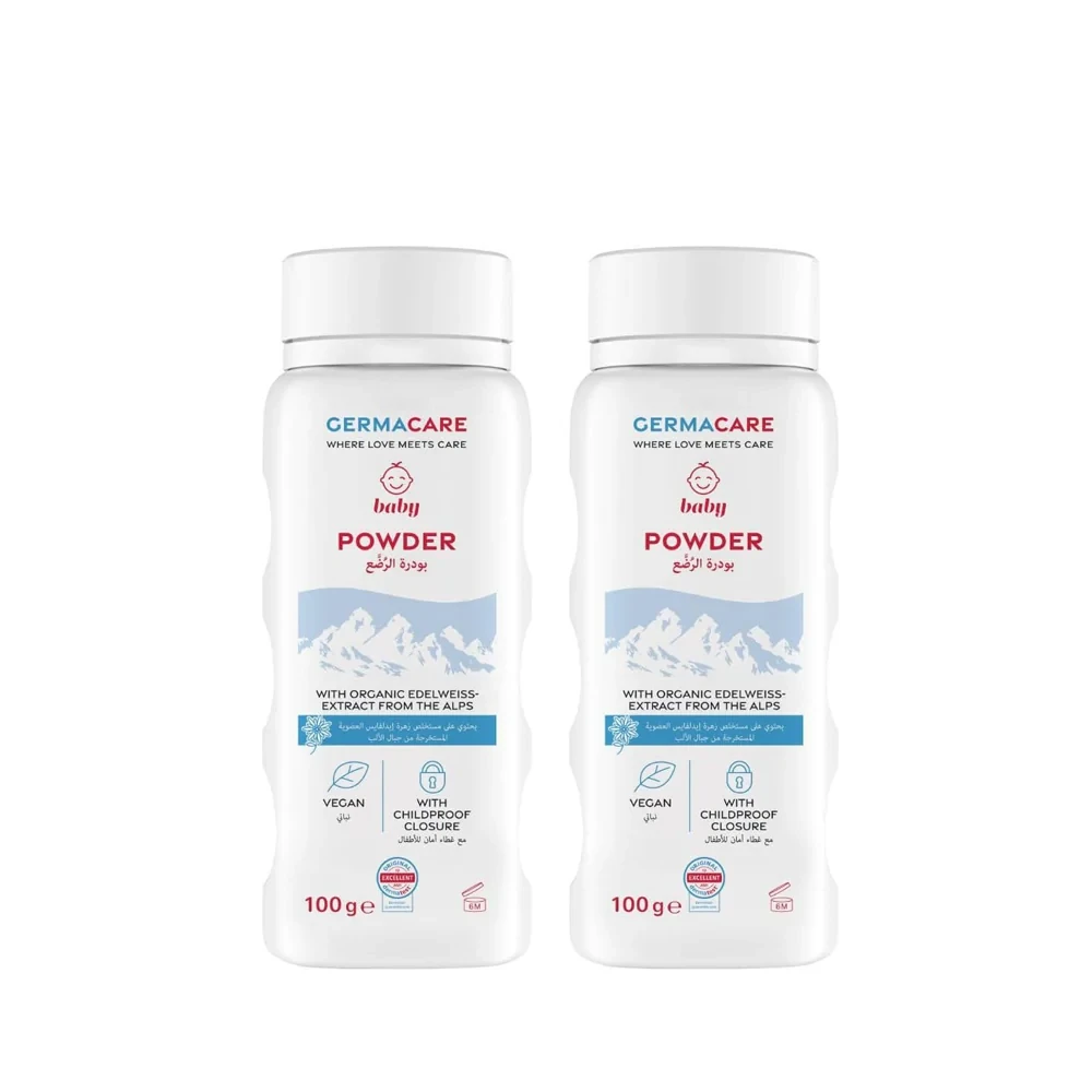 Germacare 100gm Baby  Powder Pack of 2