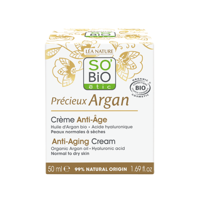 So Bio Etic Organic Argan Anti-Aging Cream 50ml