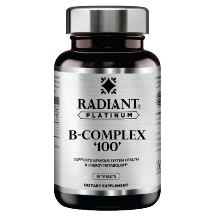 Radiant Platinum B- Complex 100 90 Tabs