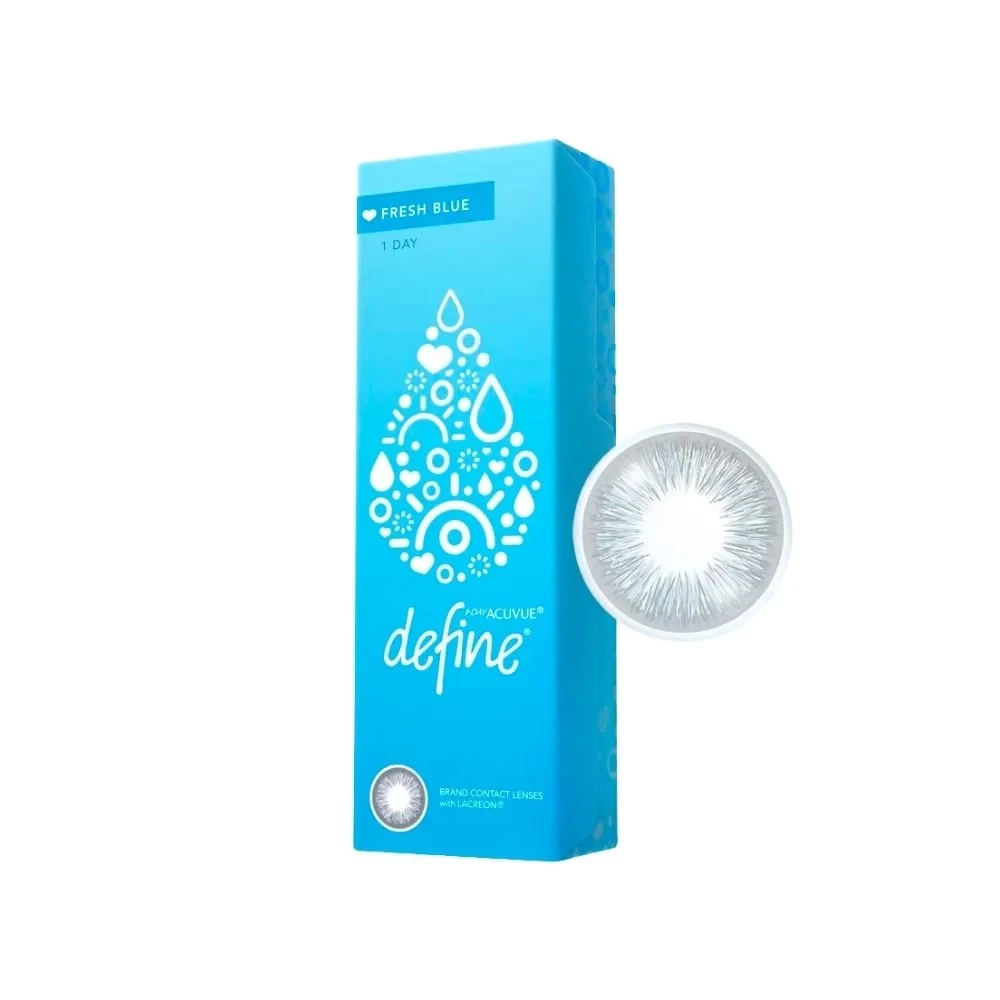 1-Day Acuvue Define - Fresh Blue 10 Lenses - Daily