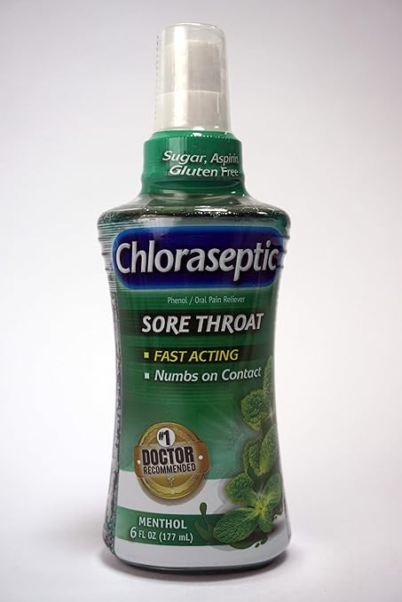 ChloraSeptic Soar Throat MENTHOL SPRAY 177ml
