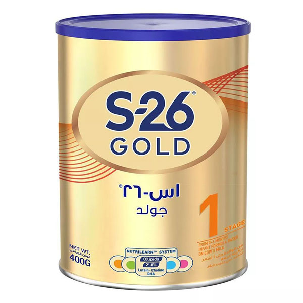 S-26 Gold Stage 1 0-6 Months Infant Milk Formula 400 G