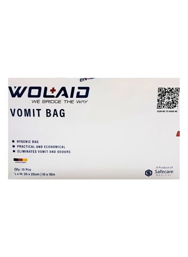 Wolaid Vomit Bag With 10"S Gel