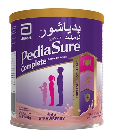 PediaSure Complete Triple Sure Strawberry 400 gm
