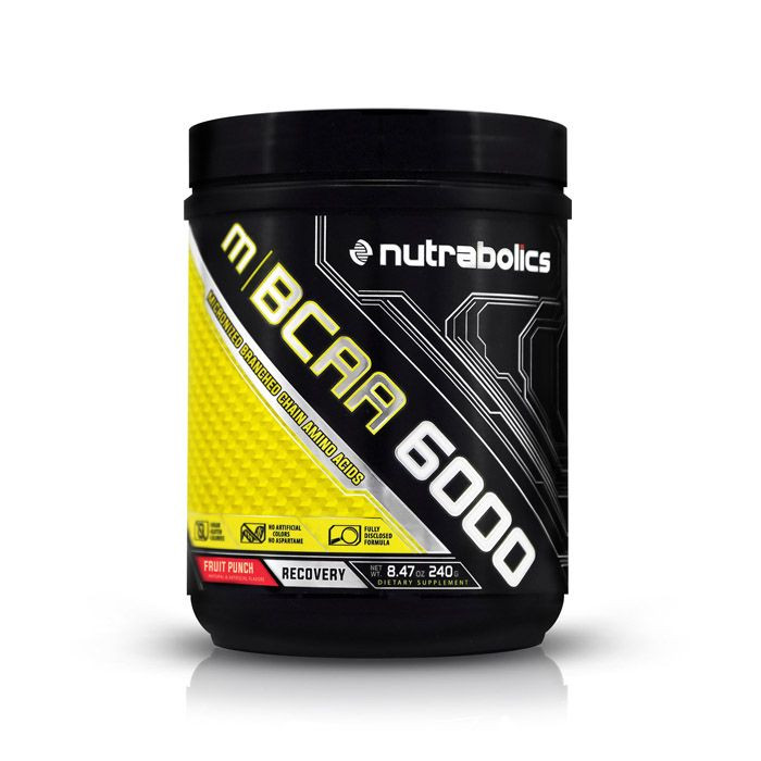 Nutrabolics 240 g BCAA 6000 Fruit Punch