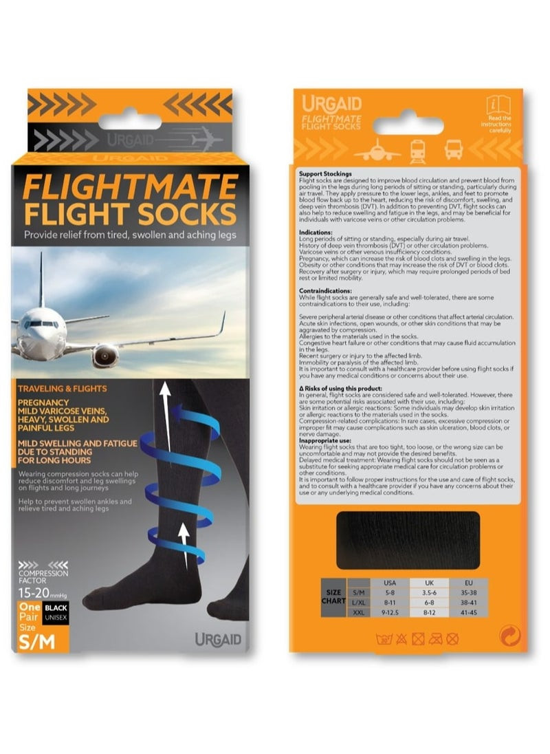URGAID Black F/M FlightSocks S/M