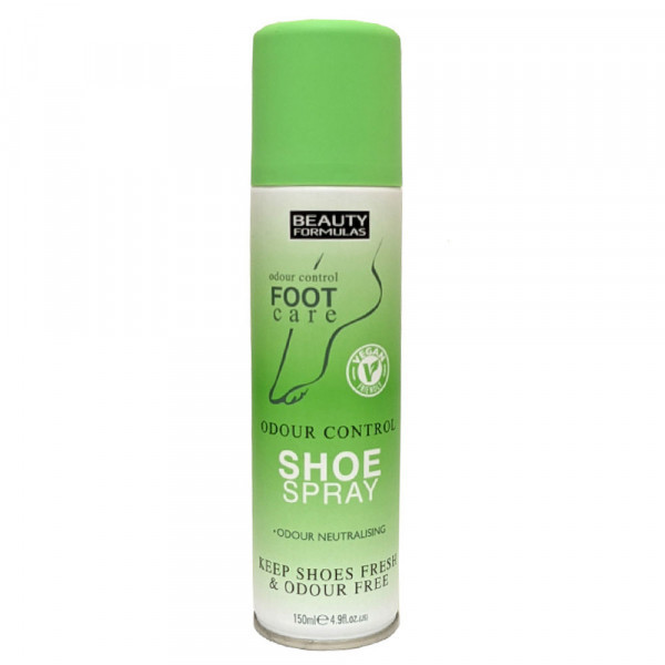 Beauty Formulas - Shoe Spray Odor Control 150ml