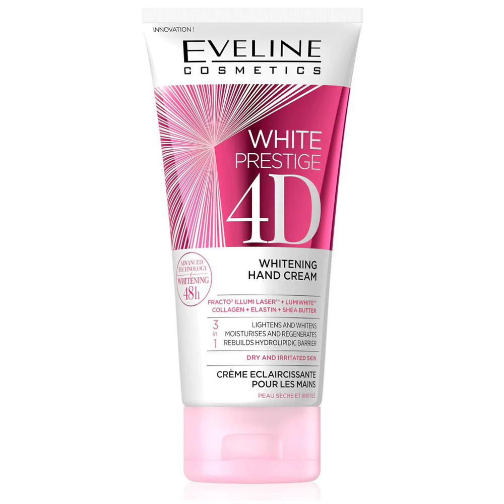 EVENLINE COSMETICS WHITE PRESTIGE 4D WHITENING HAND CREAM 100 ML