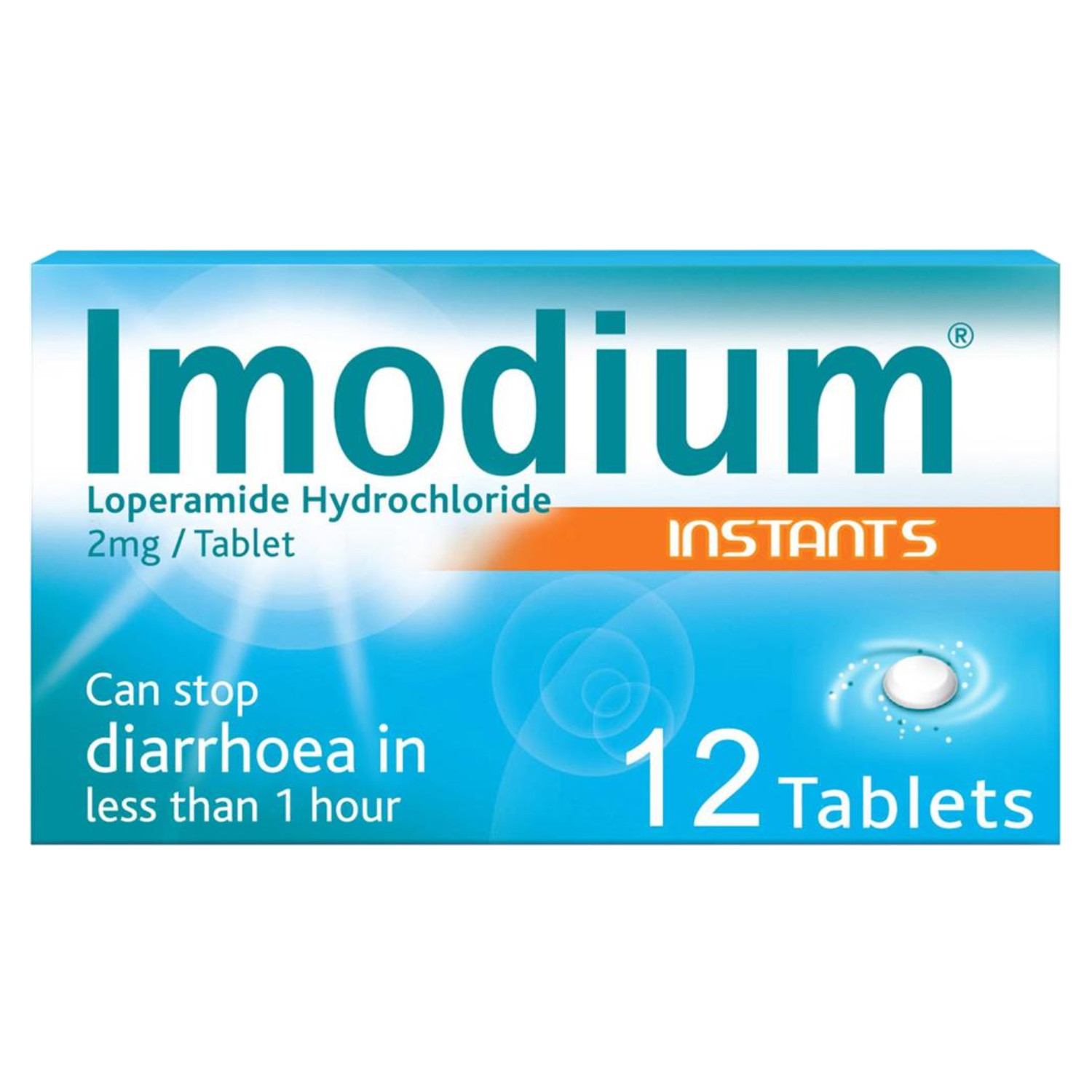 Imodium Instants 2mg Tablets 12'S