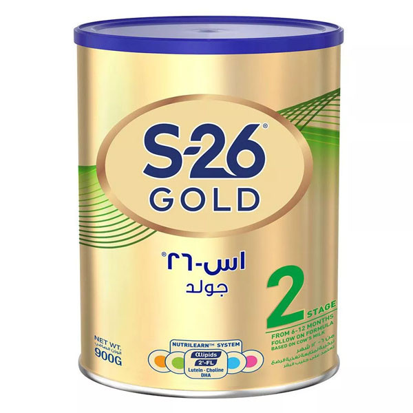 S-26 Gold Stage 2 6-12 Months Follow on Milk Formula 900 G
