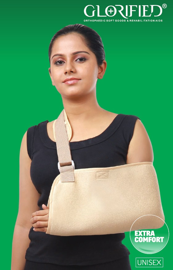 Glorified Arm Sling Immobilizer for Broken, Sprained, or Fractured Bones for Both Arms