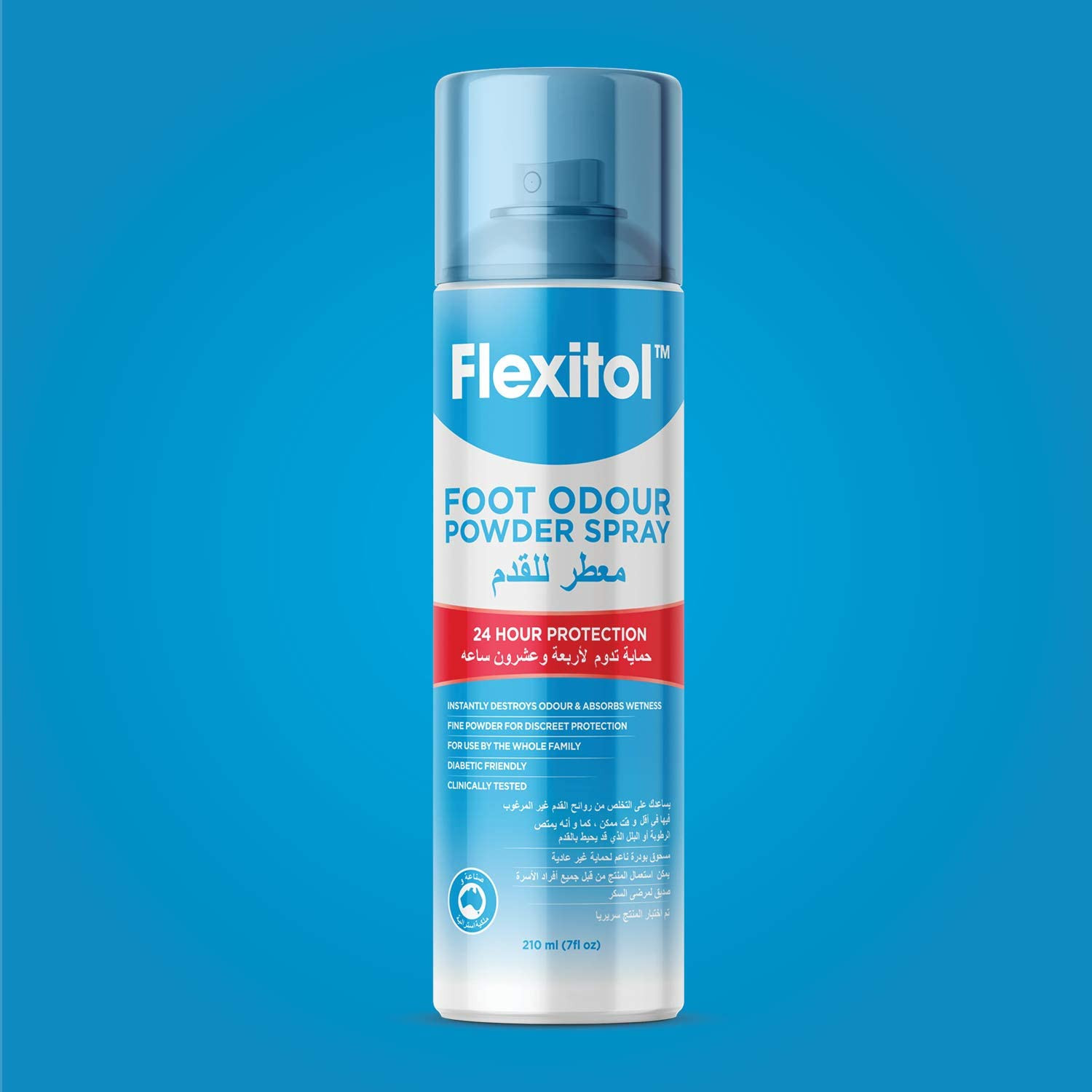 FLEXITOL FOOT ODOUR CONTROL SPRAY 210 ML