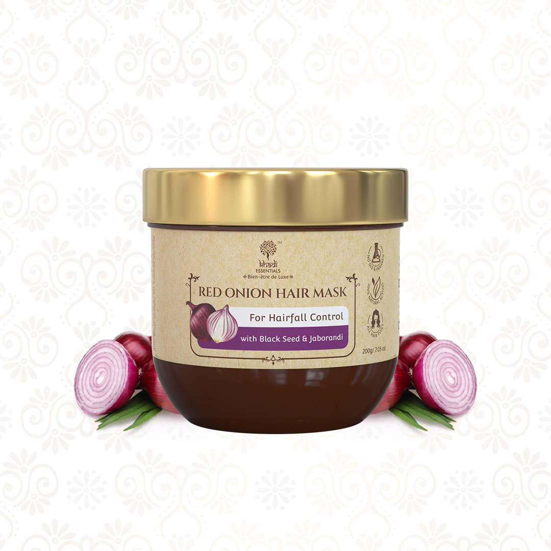 Khadi Essential Red Onion Hair Mask 200g