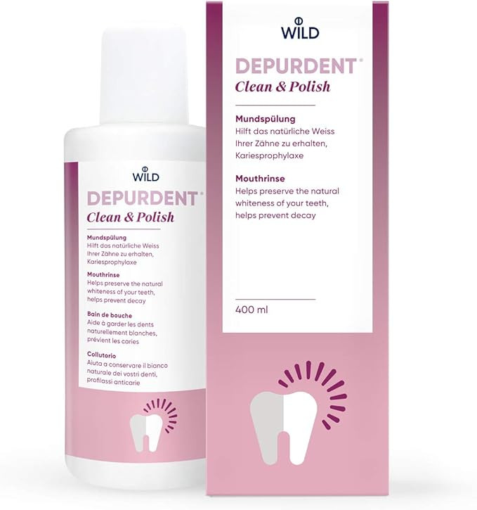 DEPURDENT CLEAN& POLISH MOUTHRINSE  400ML