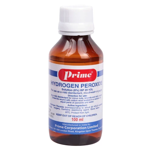 PRIME HYDROGEN PEROXIDE SOLUTION 100ML