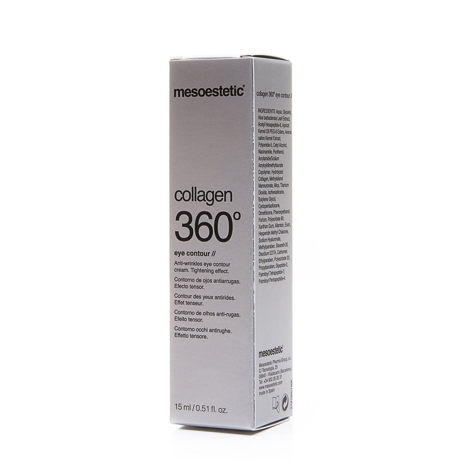 Mesoestetic Collagen 360 Eye Contour 0.51 fl oz.