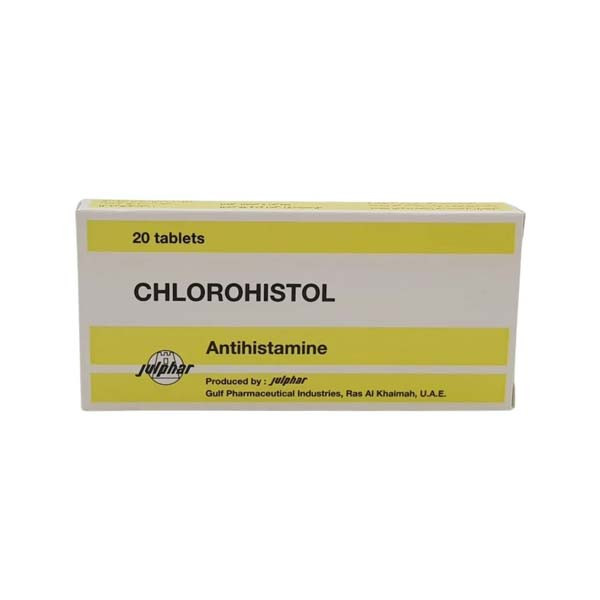 Chlorohistol 4mg  20 Tablets