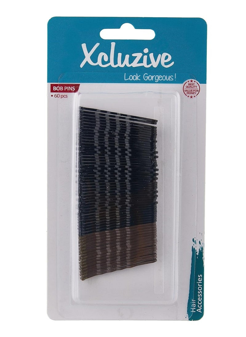 Xcluzive Bob pins Black 60's Small