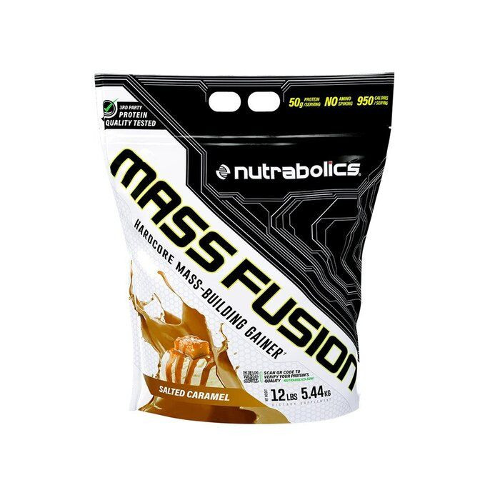 Nutrabolics &nbsp; 12Lb Mass Fusion Salted Caramel
