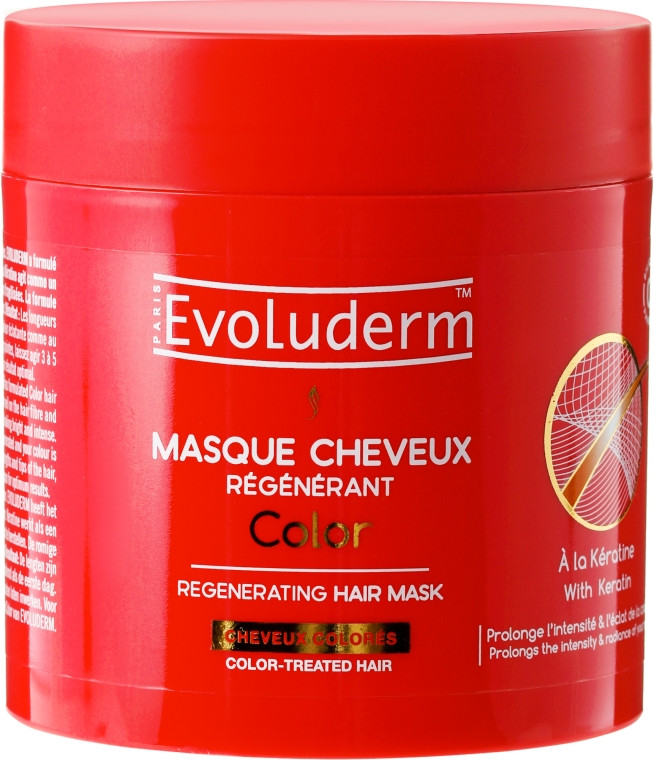 EVOLUDERM REGENERATING COLORED HAIR MASK 500 ML