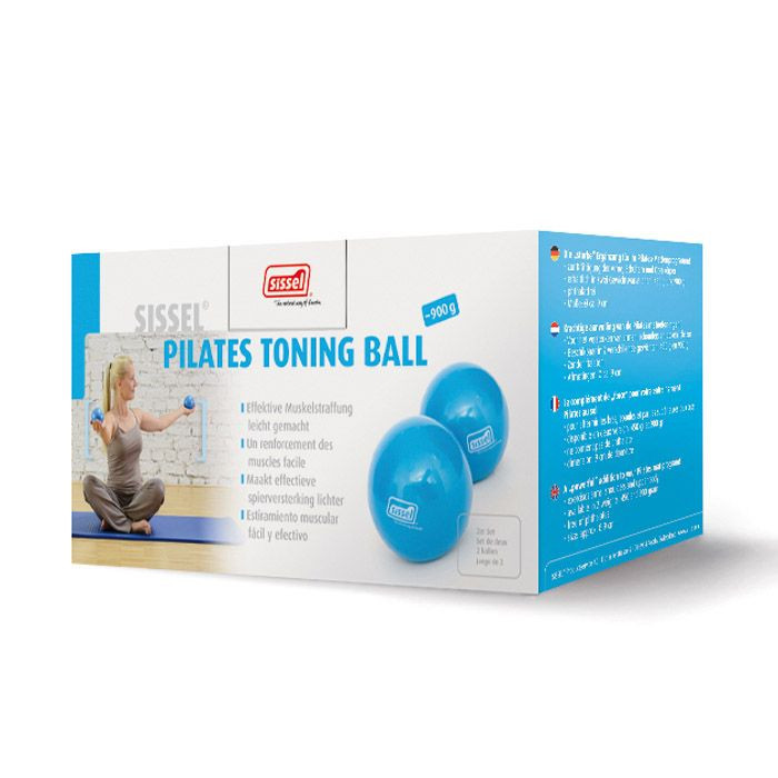Sissel Pilates Toning Ball 450gm 2 Per Set