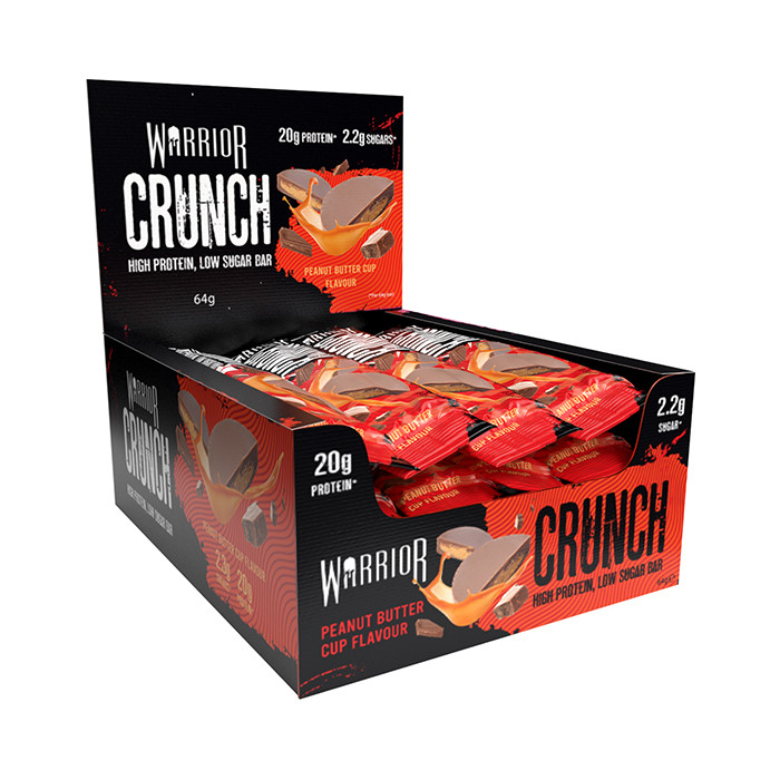 Warrior Crunch Peanut Butter Cup 12 x 64g Bars